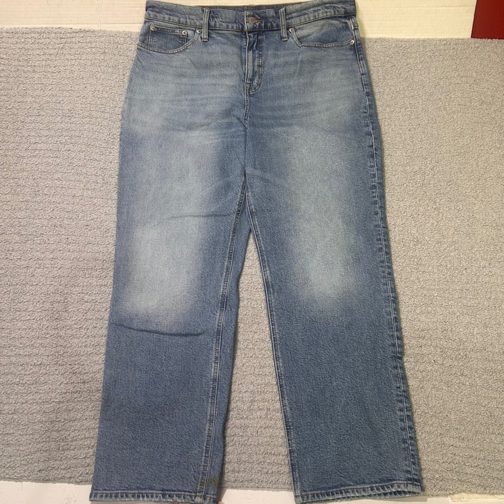 J.Crew Jeans Classic Straight 32 Blue Medium Wash Denim Casual Everyday